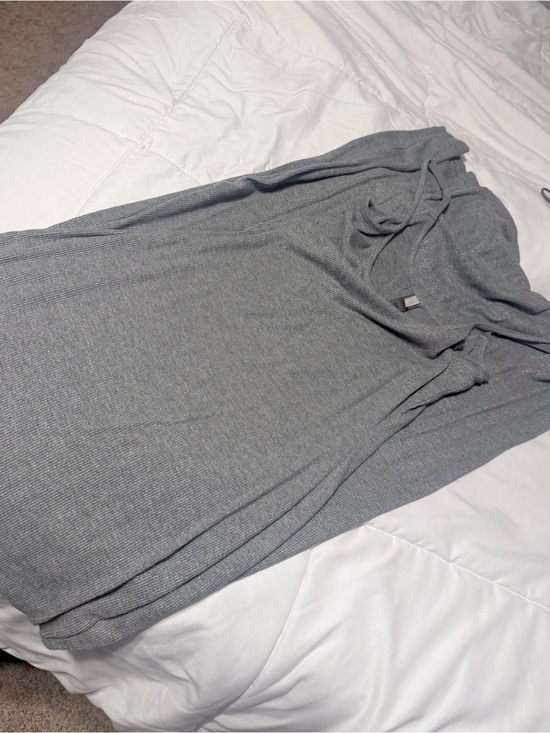 SKIMS Dresses & Skirts - SKIMS Heather Grey Soft Lounge SHIMMER Long Slip Dress